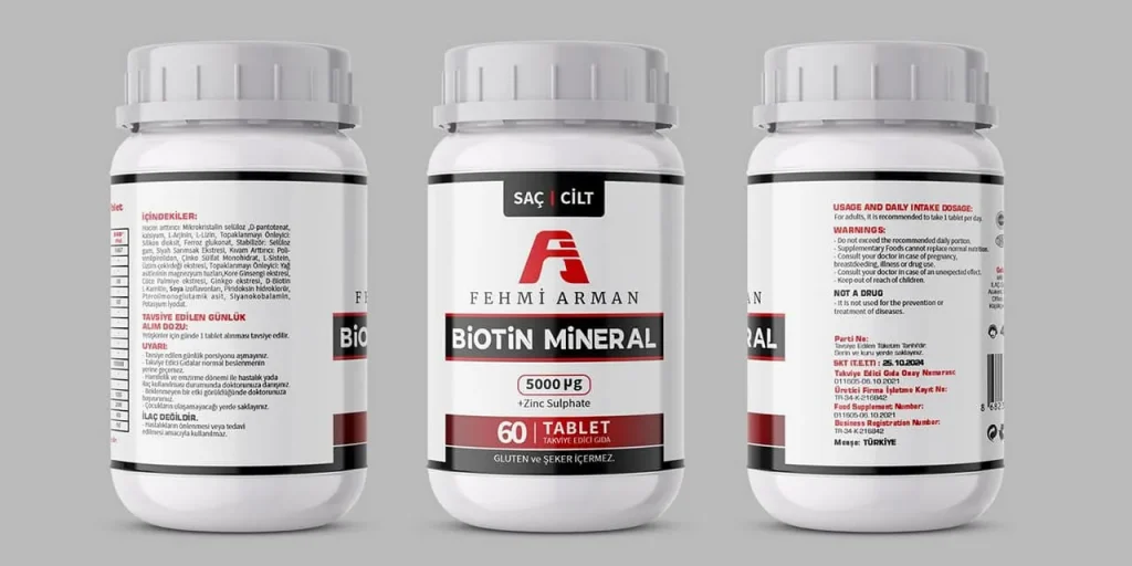 Biotin Mineral Tablet